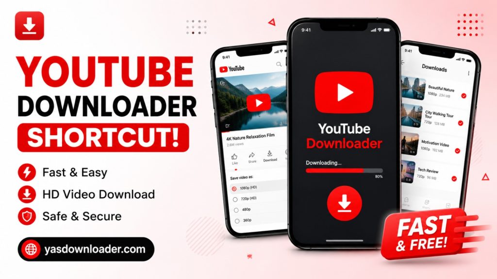 youtube shortcut